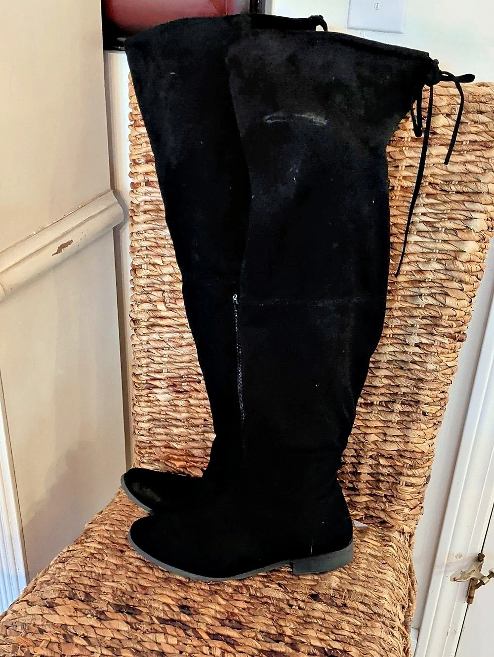 Black Over-the-Knee Boots